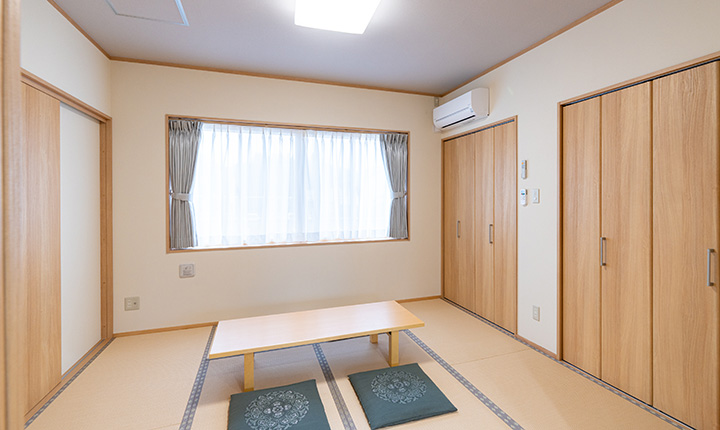 ご自宅のようにお過ごしいただけます